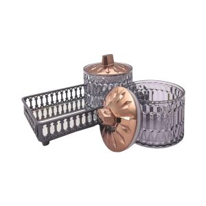 LA ELARA 2pc Set with Tray-Copper