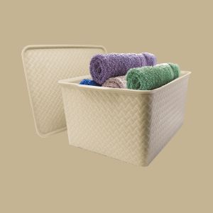 VENETA BASKET - LARGE (WITH LID)